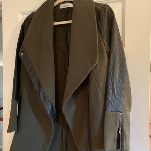 Dark Army Green coat